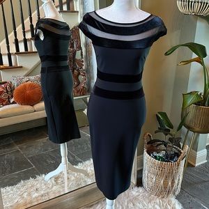 CHIARA BONI CLASSIC BLACK DRESS